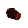 Rennluftfilter, universal, rot eloxiert IP14186 - 360° presentation Rennluftfilter, universal, rot eloxiert IP14186 - 360° presentation