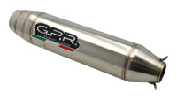 Silenziatore terminale Slip-On GPR Deeptone Inox Silenziatore terminale Slip-On GPR Deeptone Inox