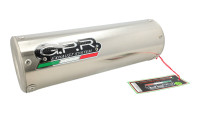 Silenziatore terminale slip-on GPR M3 in acciaio inossidabile