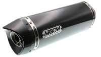 Impianto di scarico Arrow Thunder interamente in carbonio
