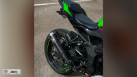 Silenziatore terminale Slip-On Arrow Pro Race Black Line