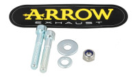 Silenziatore di scarico Arrow Race Tech Black Line