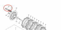Vite di fissaggio della frizione Yamaha OEM Vite di fissaggio della frizione Yamaha OEM