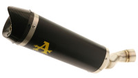 Silenziatore terminale Slip-On Arrow Thunder Black Line