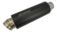 Silenziatore terminale Slip-On Shark SRC 4 Nero