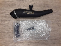Silenziatore posteriore a innesto Radical Racing GP Carbon Force Black Line