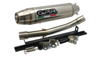 Silenziatore terminale Slip-On GPR Deeptone Inox Silenziatore terminale Slip-On GPR Deeptone Inox