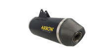 Silenziatore di scarico Arrow Race Tech Black Line
