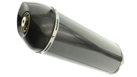 Silenziatore terminale Slip-On Radical Racing interamente in carbonio