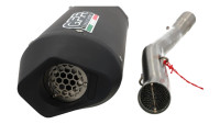 Impianto di scarico Evo4 Furore Nero GPR