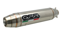 Silenziatore terminale Slip-On GPR Deeptone Inox Silenziatore terminale Slip-On GPR Deeptone Inox