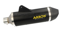 Silenziatore di scarico Arrow Race Tech Black Line