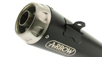 Silenziatore terminale Slip-On Arrow Pro Race Black Line