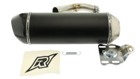 Silenziatore terminale Slip-On Radical Racing Half Carbon Silenziatore terminale Slip-On Radical Racing Half Carbon