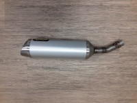 Silenziatore di scarico Arrow Thunder in alluminio
