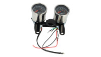 Conta giri e tachimetro analogici Motoflow RETRO