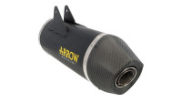 Silenziatore di scarico Arrow Race Tech Black Line