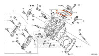 Guarnizione del collettore di aspirazione Honda OEM