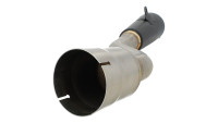 Silenziatore terminale slip-on Arrow Pro Race Black Line