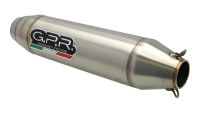 Silenziatore terminale Slip-On GPR Deeptone Inox Silenziatore terminale Slip-On GPR Deeptone Inox