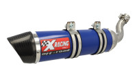 Slip- On Endschalld&auml;mpfer X-Racing Round Color Line