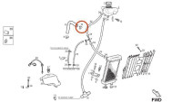 Fascetta stringitubo / Fascetta permanente Piaggio OEM