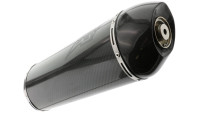 Silenziatore terminale Slip-On Radical Racing interamente in carbonio