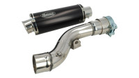 Silenziatore terminale Slip-On Hurric Supersport Black