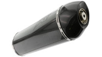 Silenziatore terminale Slip-On Radical Racing interamente in carbonio