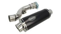 Silenziatore terminale Slip-On Hurric Supersport Black