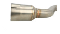 Silenziatore terminale slip-on Arrow Pro Race Black Line