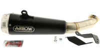 Silenziatore terminale Slip-On Arrow Pro Race Black Line