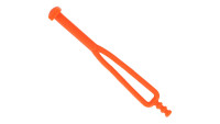 Gomma per cavalletto laterale arancione