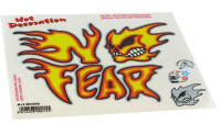 Set di adesivi No Fear