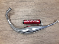Impianto di scarico Voca Chromed 50/70 cc