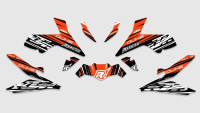 Dekor Radical Racing "Stripes" su licenza KTM