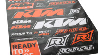 Aufkleberset Radical / KTM Aufkleberset Radical / KTM