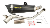 Impianto di scarico Arrow X-Cone Black Line