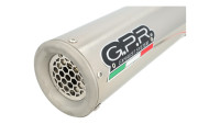 Silenziatore terminale slip-on GPR M3 in acciaio inossidabile