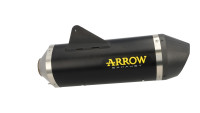 Silenziatore di scarico Arrow Race Tech Black Line