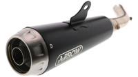Silenziatore terminale Slip-On Arrow Pro Race Black Line