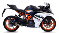 Silenziatore terminale Slip-On Arrow Thunder Black Line Carbon