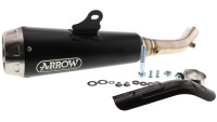 Silenziatore terminale Slip-On Arrow Pro Race Black Line