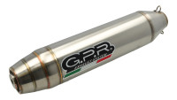 Silenziatore terminale Slip-On GPR Deeptone Inox Silenziatore terminale Slip-On GPR Deeptone Inox