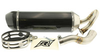 Impianto di scarico Radical Racing interamente in carbonio