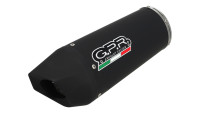 Silenziatore terminale Slip-On GPR Furore Evo4 Nero