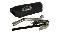 Silenziatore terminale Slip-On GPR Furore Evo4 Nero