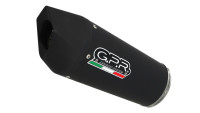Silenziatore terminale Slip-On GPR Furore Evo4 Nero