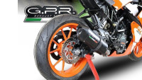 Impianto di scarico GPR Furore EVO4 Nero
