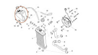 Serbatoio di compensazione per il sistema di raffreddamento Piaggio OEM